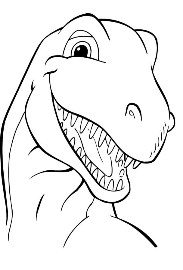 40 Desenhos de Dinossauros para Colorir e Imprimir - Online Cursos