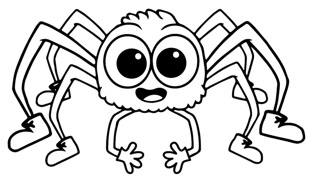 Desenhos de Aranha para imprimir e colorir - Pinte Online