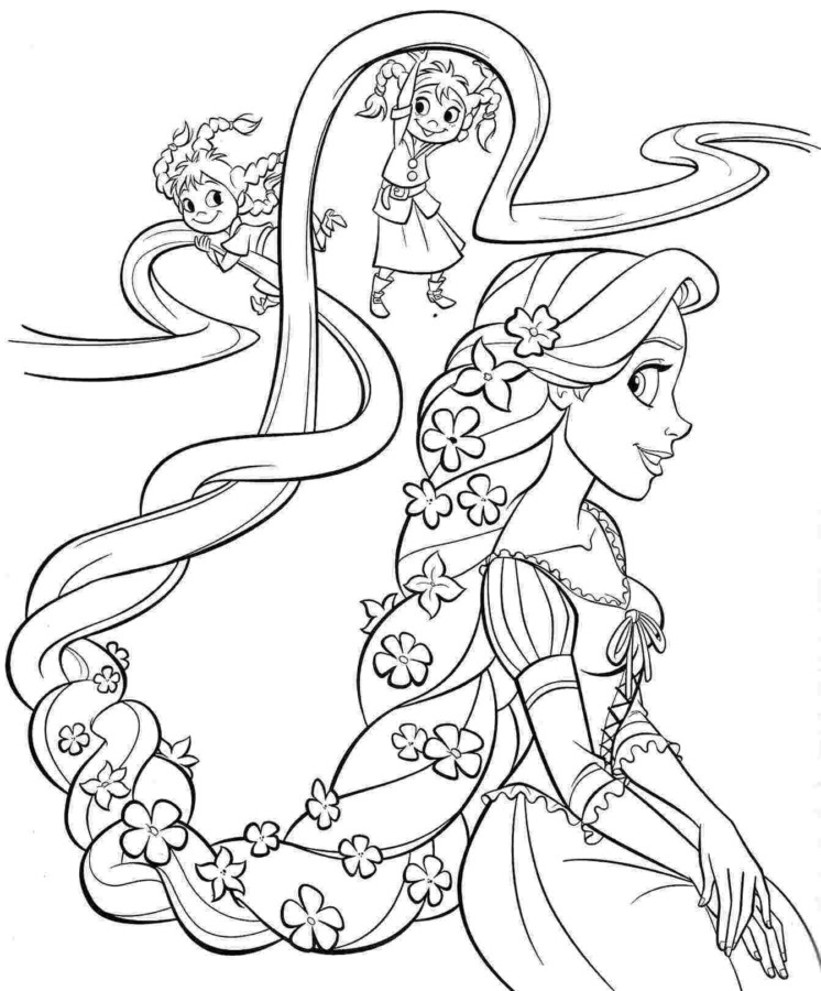 Princesas Kawaii desenhos para colorir imprimir e pintar