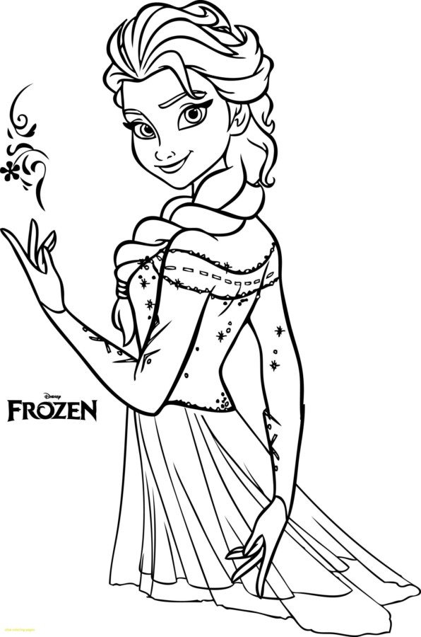 Desenho de Jovem princesa para Colorir - Colorir.com