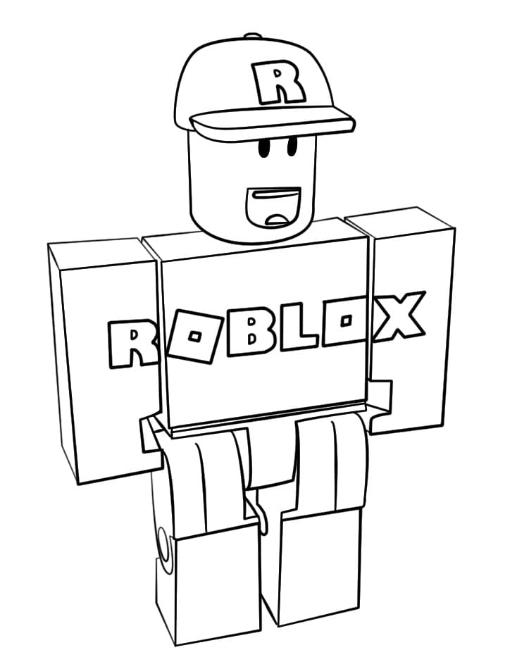 Desenhos do Roblox para Imprimir e Colorir