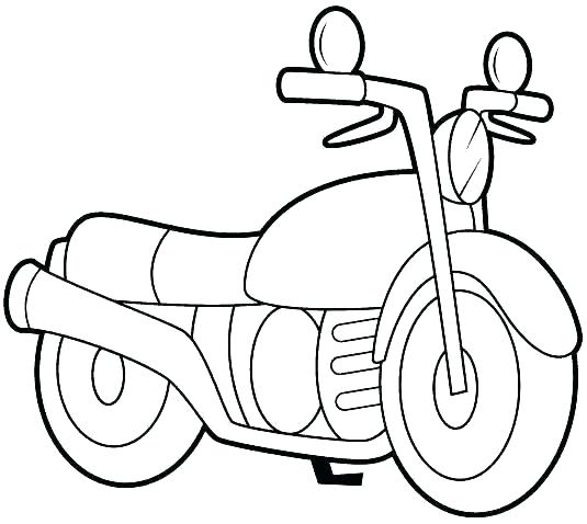 Desenho de Motoqueiro para Colorir - Alfabetizar com (Z)