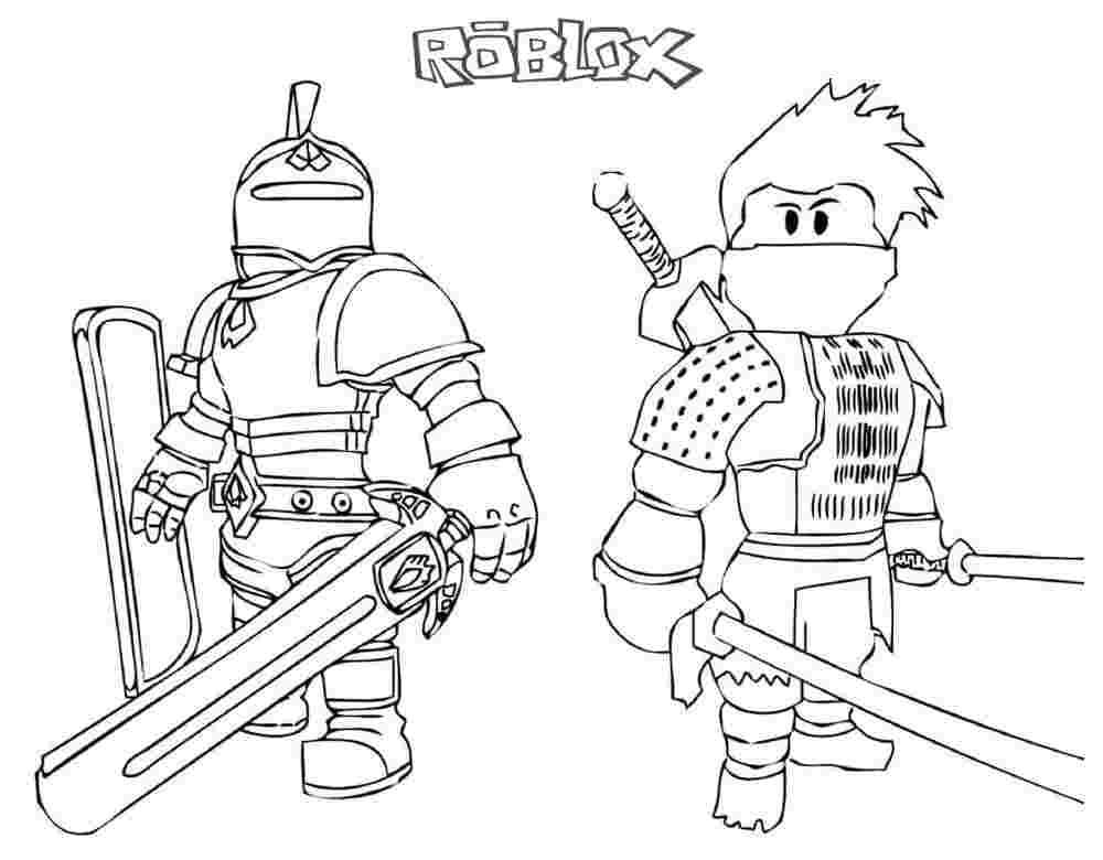 Roblox desenhos para colorir imprimir e pintar do game - Desenhos