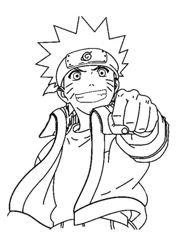 Desenhos de Naruto para colorir, jogos de pintar e imprimir