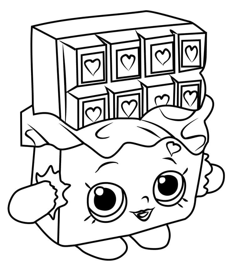 Desenho de Cachorro Kawaii e um coração sem coração para colorir no Dia dos  Namorados para