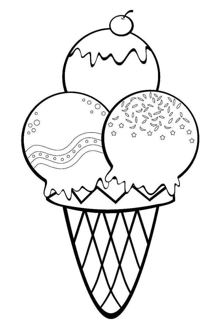Desenhos para colorir de desenho do franklin comendo um sorvete para colorir  