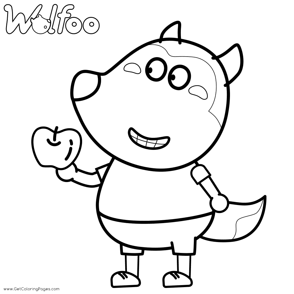 Páginas para colorir de Wolfoo Kat - páginas para colorir gratuitas para  impressão
