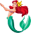 Ariel para Colorir