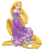 Rapunzel para Colorir