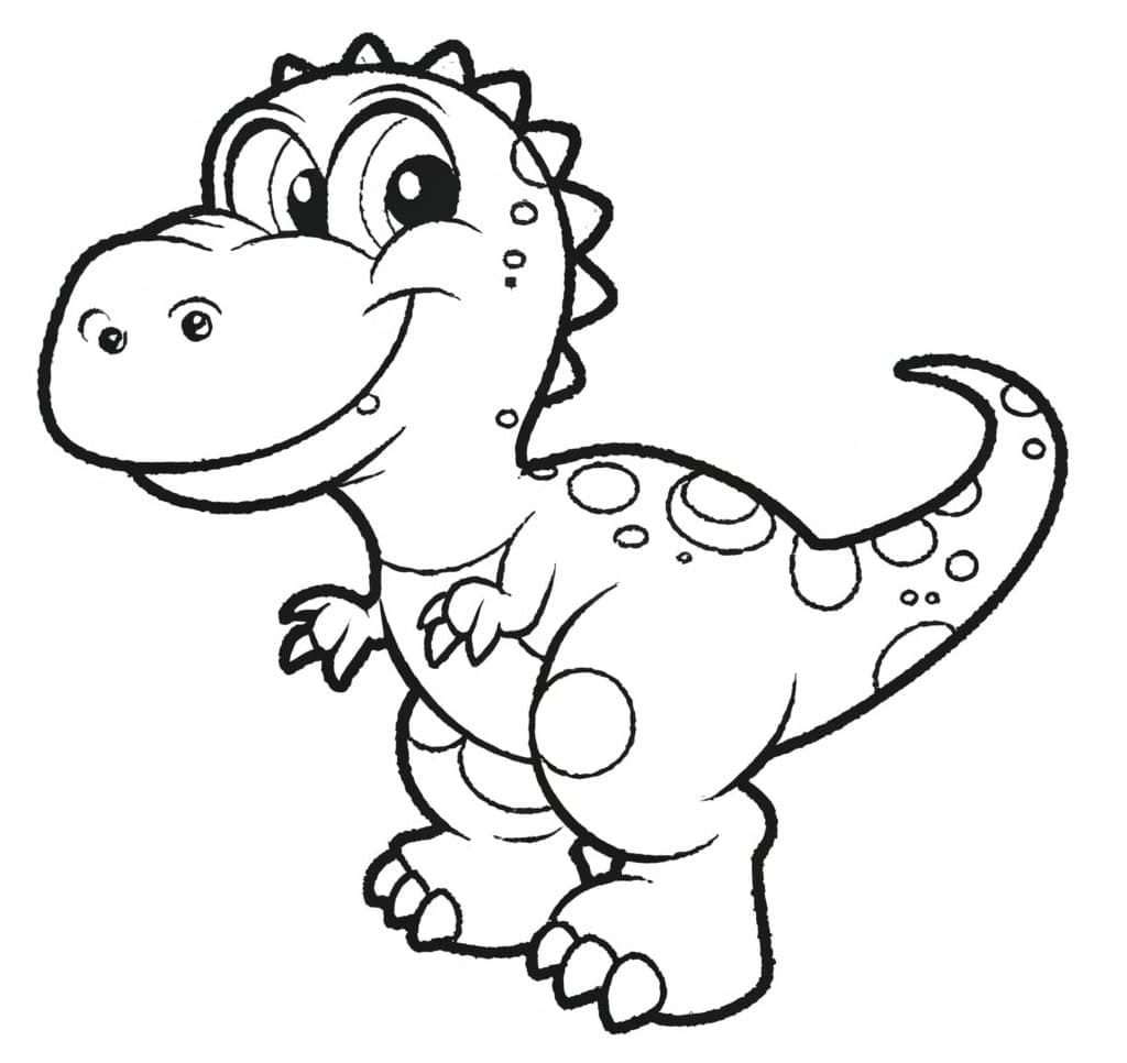 Dinossauros para Colorir